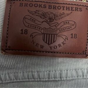 VTG Brooks Brothers Gray Corduroy Pants - Slim Fit - Size 40